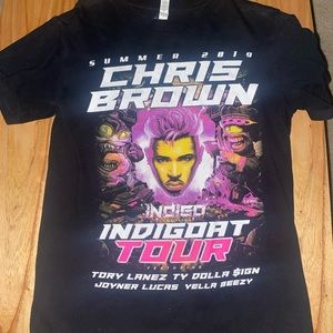 Chris Brown summer 2019 tour shirt